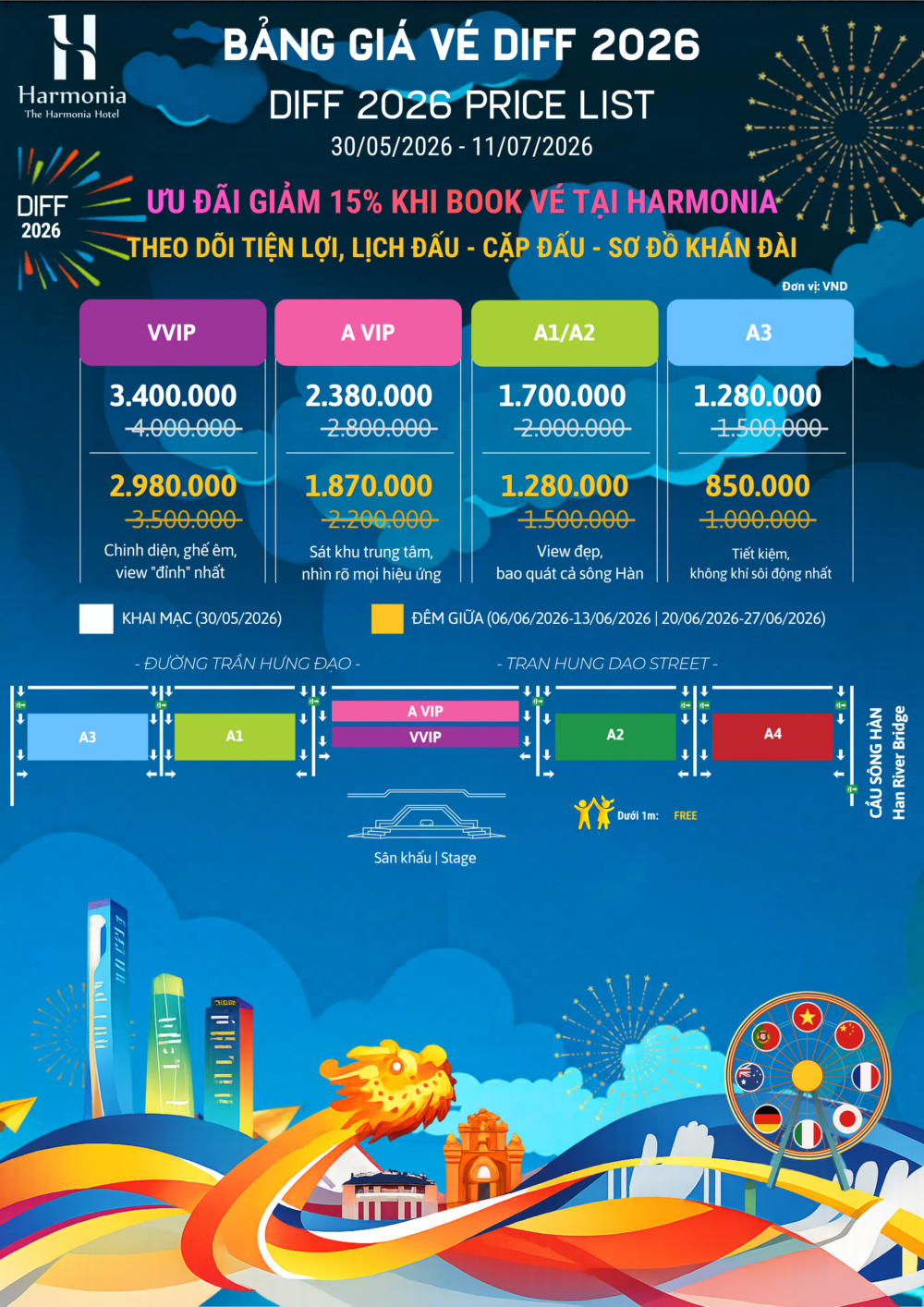 DIFF 2026 – Lễ hội pháo hoa quốc tế Đà Nẵng và hành trình mùa hè cùng ...