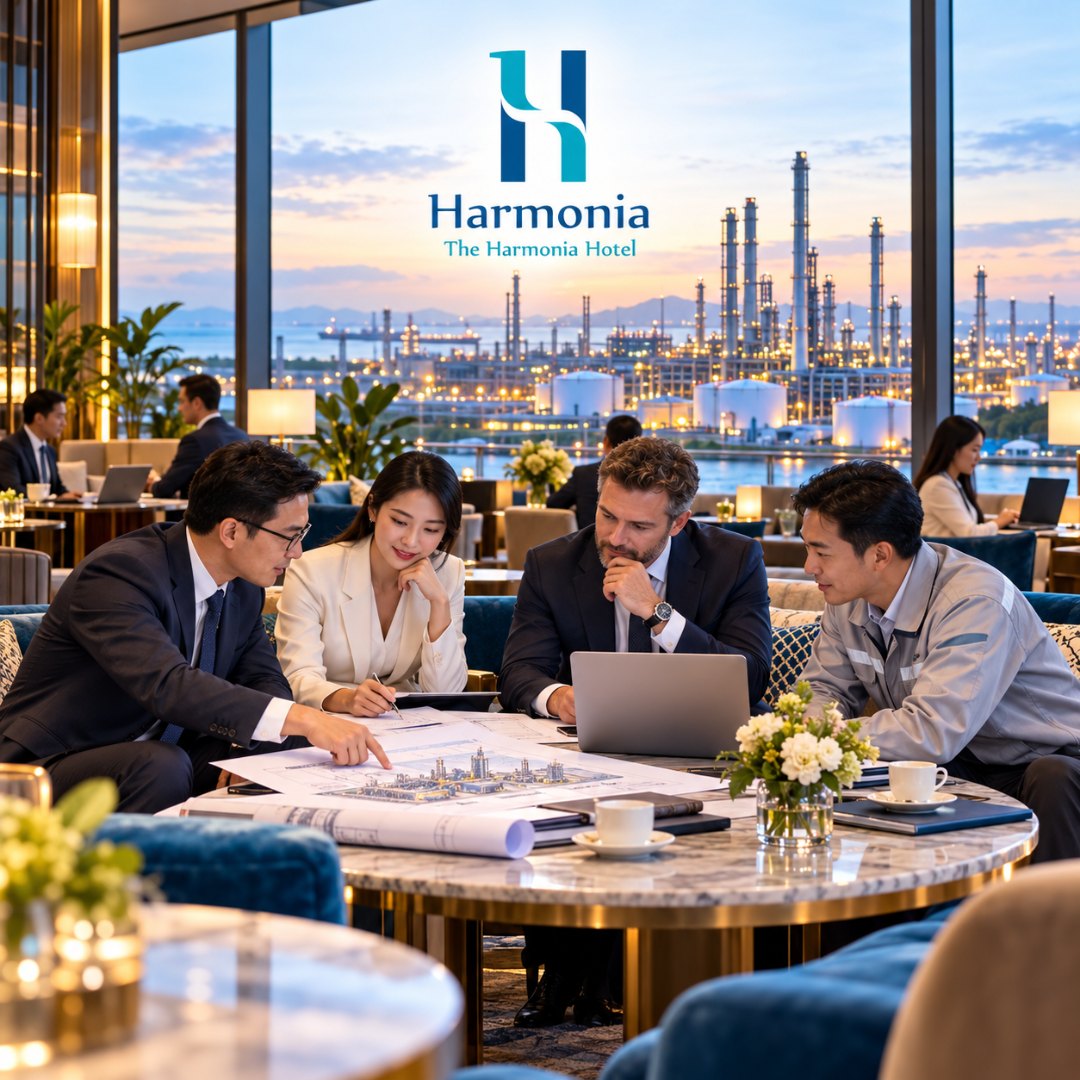 The Harmonia Hotel cho chuyên gia làm việc tại dự án mở rộng Nhà máy Lọc dầu Dung Quất